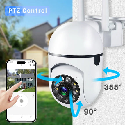 1080P Outdoor Wi-Fi PTZ Security Camera