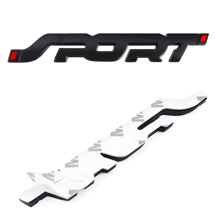 3D Chrome Car Emblem Sticker
