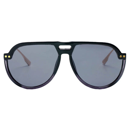 Modern Round Aviator Sunglasses