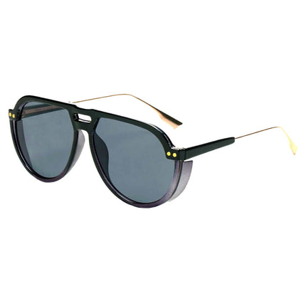 Modern Round Aviator Sunglasses
