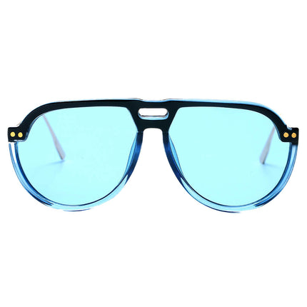Modern Round Aviator Sunglasses