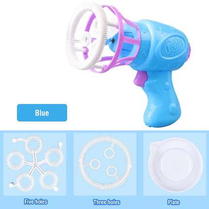 2-in-1 Dinosaur Bubble Gun