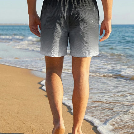 Men's Seersucker Swim Shorts
