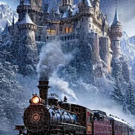 Train Landscape Jigsaw Puzzle