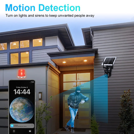 6MP 4G Solar Security Camera