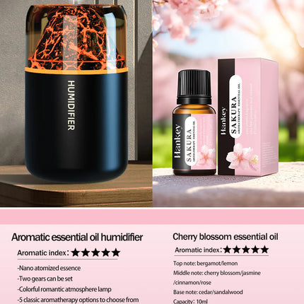 Volcanic Color Lamp Humidifier