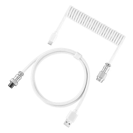 Coiled Mechanical Keyboard Cable