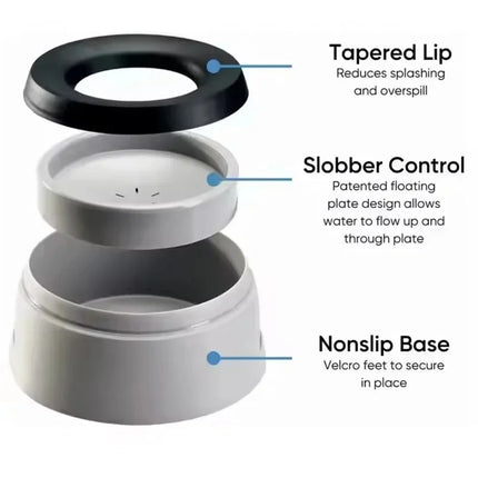 No-Spill Pet Water Bowl