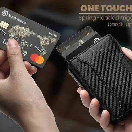 Pop-Up RFID Card Wallet