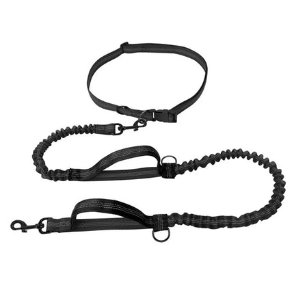 Double Elastic Reflective Dog Leash