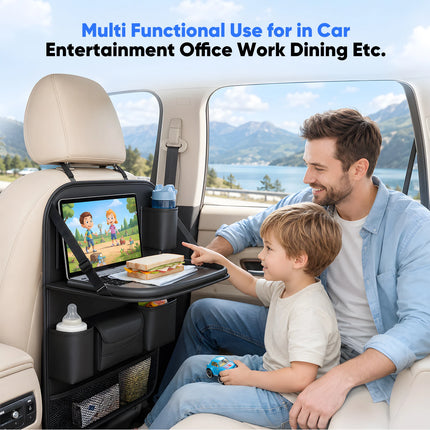 Car Backseat Organizer with Tray