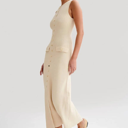 Elegant Knitted Bodycon Dress