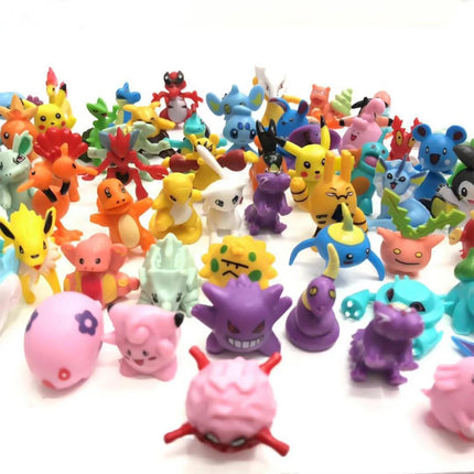 Mini Anime Action Figure Set