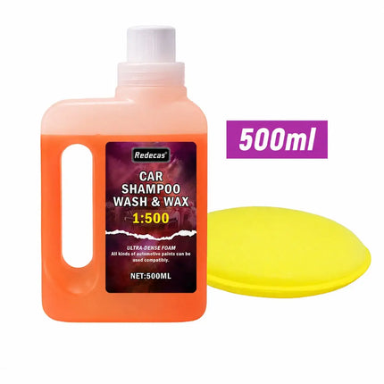 Pink Foam Car Wash Soap
