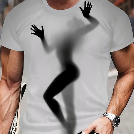 Men's 3D Abstract Graphic T-Shirt
