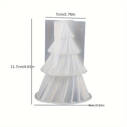 Christmas Tree Silicone Candle Mold