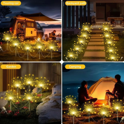 Solar Firework Garden Lights