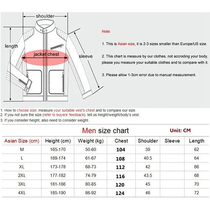 Men’s Warm Windproof Padded Vest