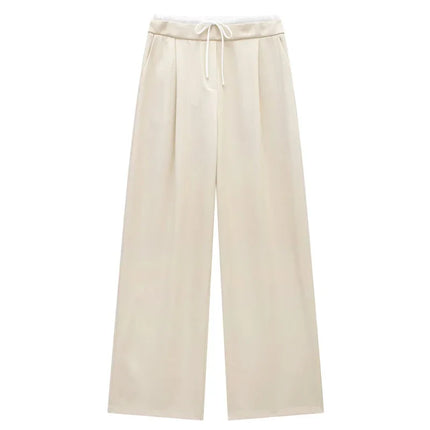 High-Waist Baggy Wide-Leg Pants