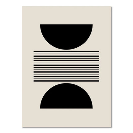 Abstract Boho Geometric Wall Art