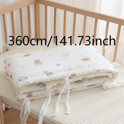 Cotton Baby Crib Bumper