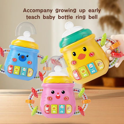 Baby Musical Feeding Bottle Rattle