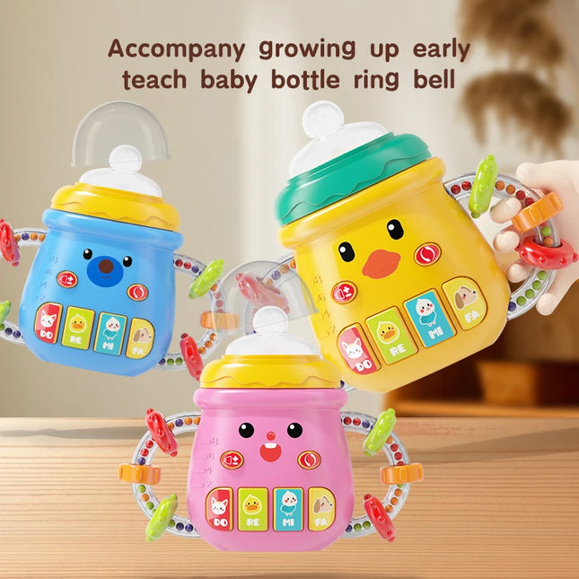 Baby Musical Feeding Bottle Rattle