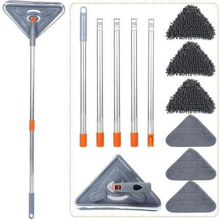 360° Rotating Triangle Microfiber Mop