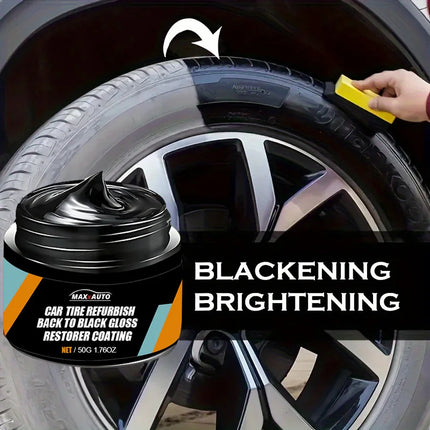 Car Tire Shine & Protection Wax