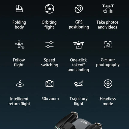 4K GPS Dual Camera Drone