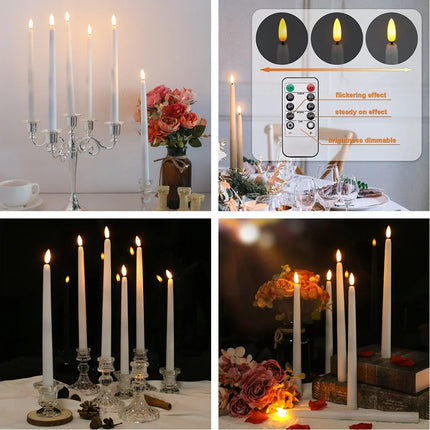 LED Flameless Taper Candles