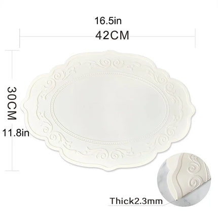 Floral Silicone Placemat
