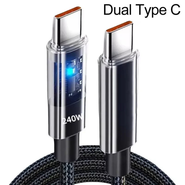 240W USB-C Charging Cable