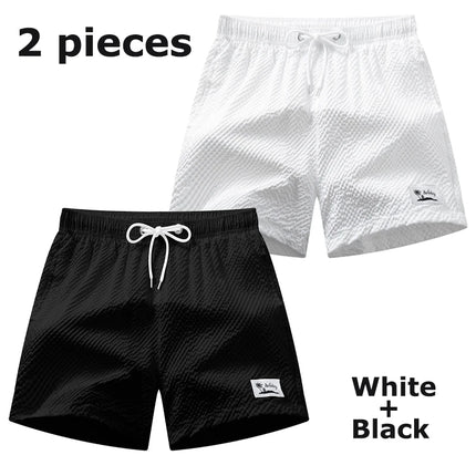 Men's Seersucker Swim Shorts