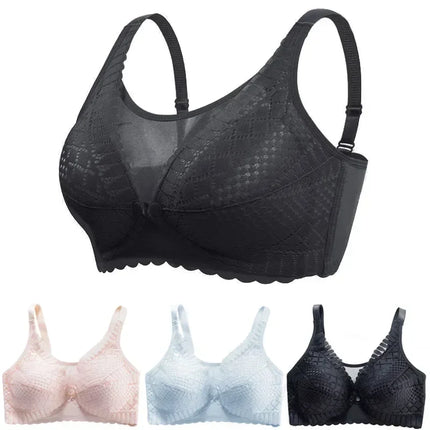 Front-Button Maternity Nursing Bra