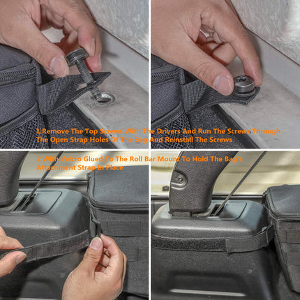 Car Trunk Side Storage Organizer