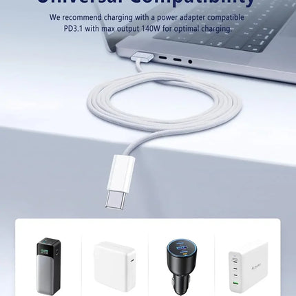 140W USB-C Magnetic Charging Cable