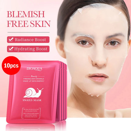 Snail Hyaluronic Acid Retinol Face Masks