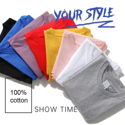 Men's Skull Print Streetwear T-Shirt