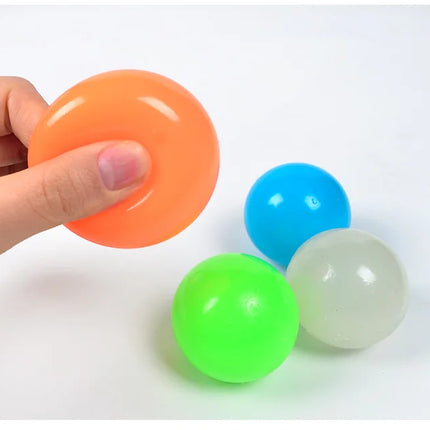 Luminous Sticky Target Balls