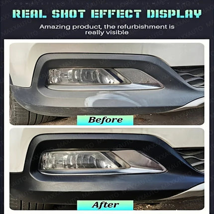 Car Plastic Restorer & Black Gloss