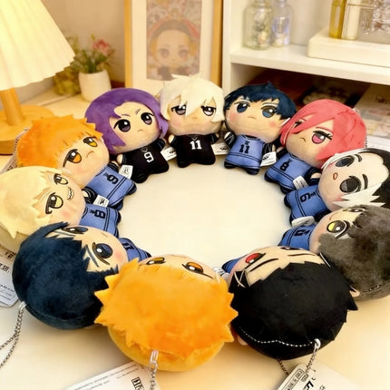 Blue Lock Anime Plush Keychain – 10 cm