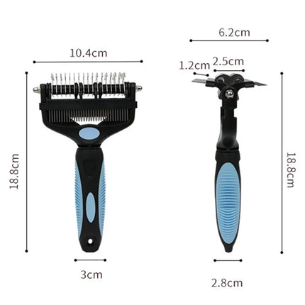 3-in-1 Pet Deshedding Brush