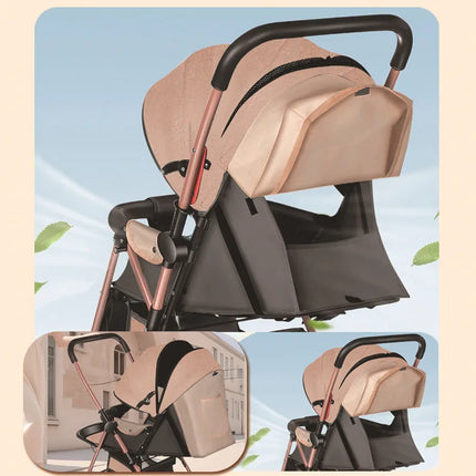 Lightweight Foldable Baby Stroller