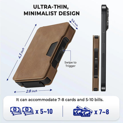 Pop-Up RFID Card Wallet