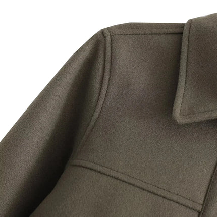 Women's Button-Up Casual Jacket