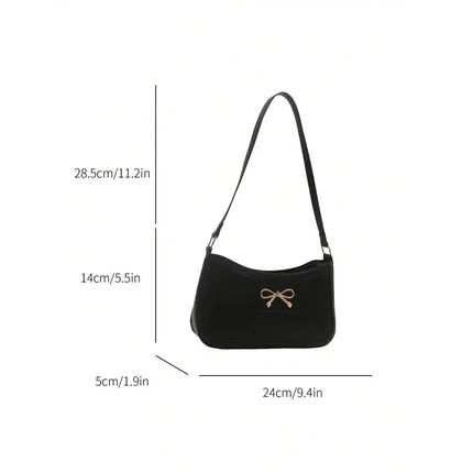 Bow Detail Shoulder Bag