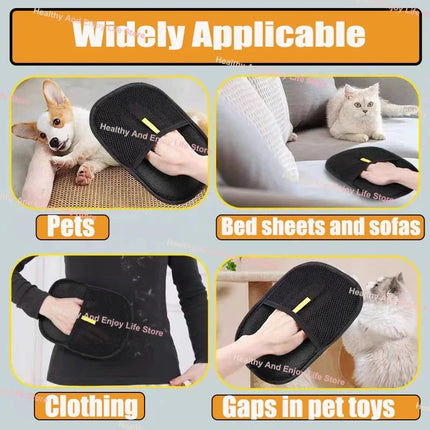 Double-Sided Pet Grooming Glove