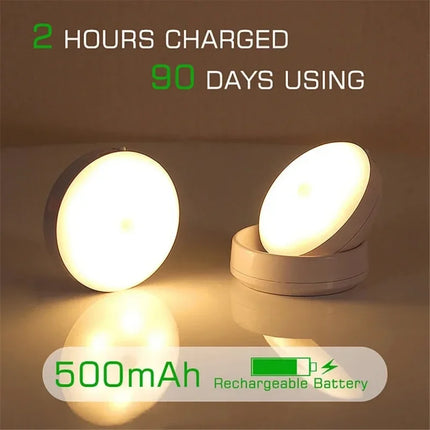 USB Rechargeable Motion Sensor Night Light
