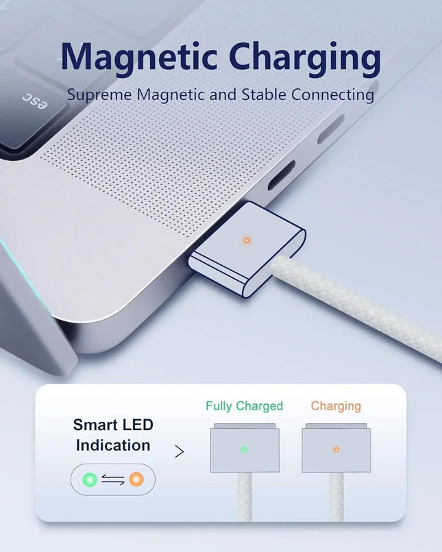 140W USB-C Magnetic Charging Cable